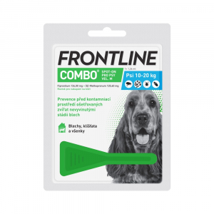 FRONTLINE Combo Spot-on pro psy M (10-20 kg) 1x 1,34 ml FRONTLINE Combo Spot-on pro psy M (10-20 kg) 1x 1,34 ml