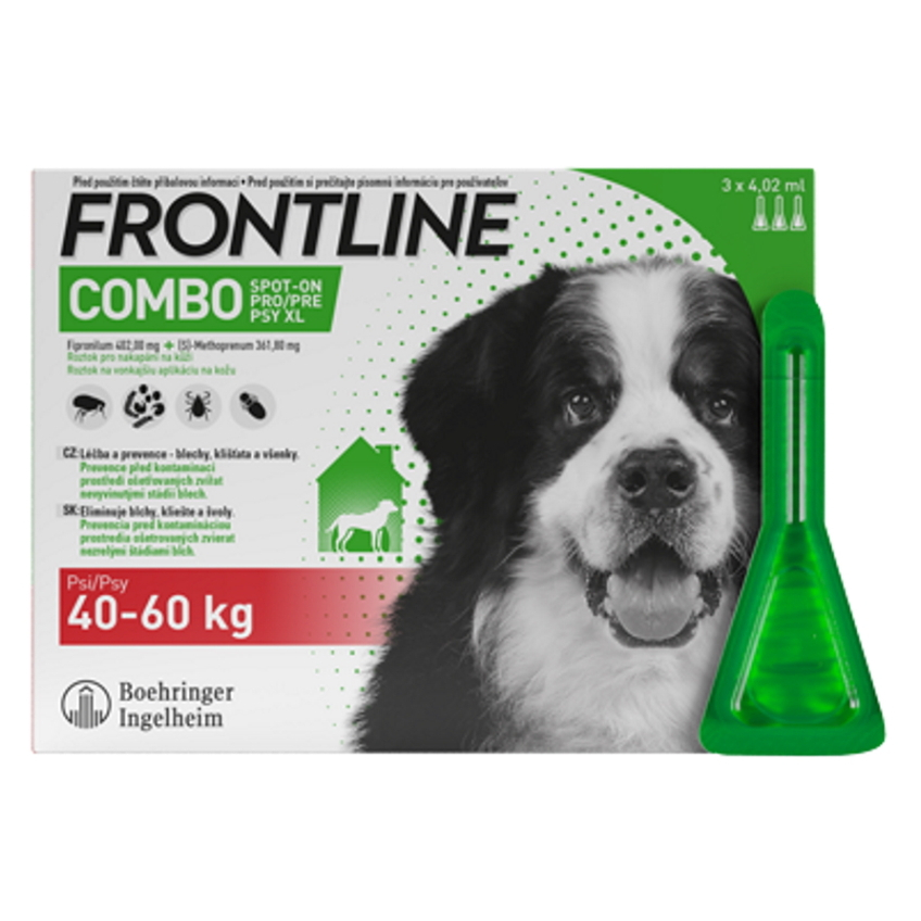 FRONTLINE Combo Spot-on pro psy XL 4,02 ml 3 pipety