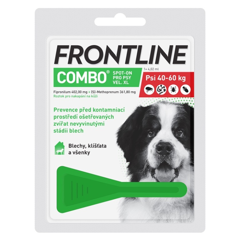 Levně FRONTLINE Combo Spot-on pro psy XL 4,02 ml 1 pipeta