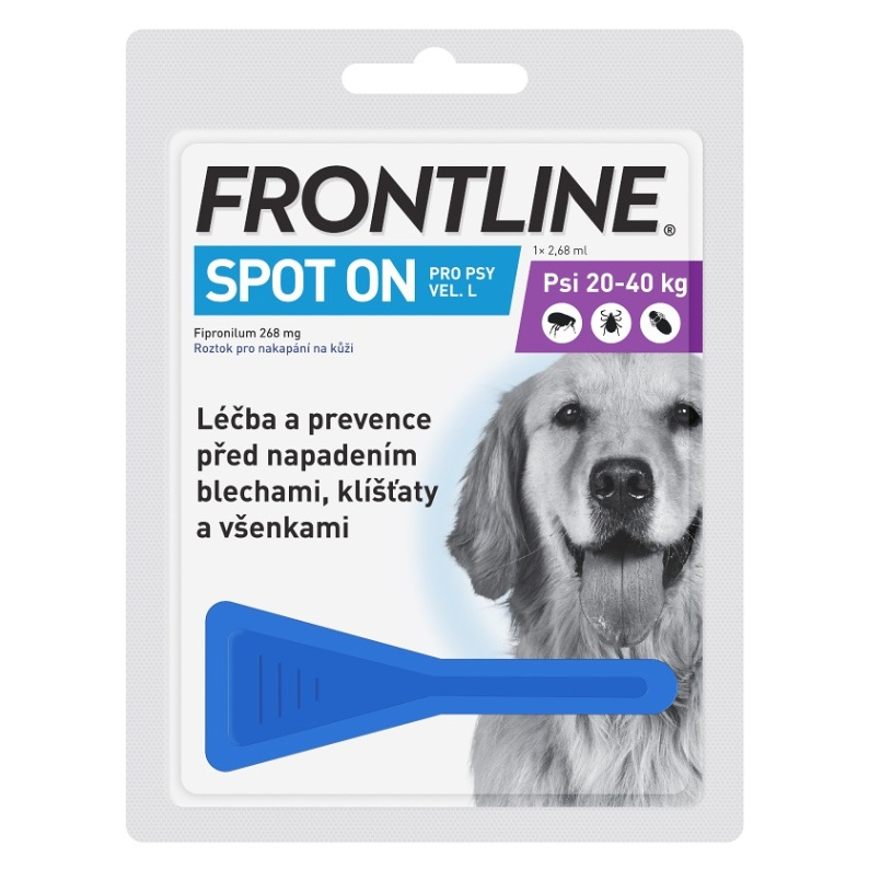 Levně FRONTLINE Spot-on pro psy L 2,68 ml 1 pipeta