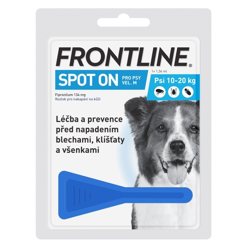 E-shop FRONTLINE Spot-on pro psy M 1,34 ml 1 pipeta