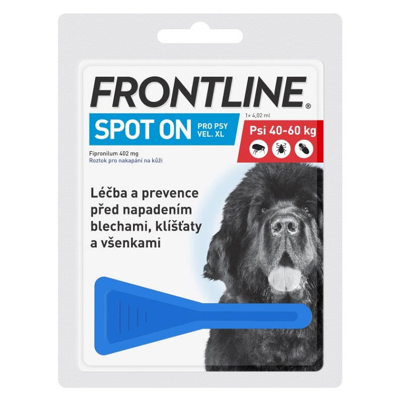E-shop FRONTLINE Spot-on pro psy XL 4,02 ml 1 pipeta