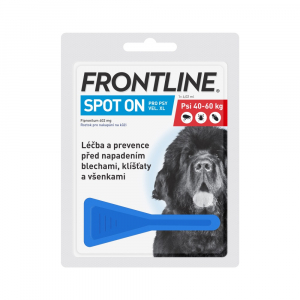FRONTLINE Spot-on pro psy XL (40-60 kg) 1x 4,02 ml FRONTLINE Spot-on pro psy XL (40-60 kg) 1x 4,02 ml