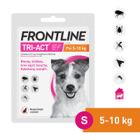 FRONTLINE Tri-Act Spot-on pro psy S (5-10 kg) 1x1 ml