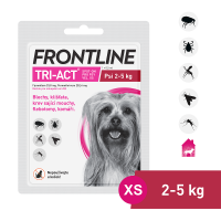 FRONTLINE Tri-Act Spot-on pro psy XS (2-5 kg) 1x 0,5 ml