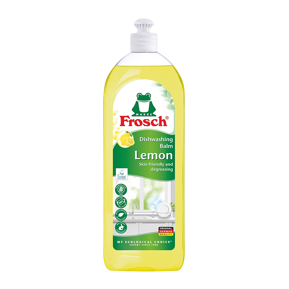 FROSCH balzám na mytí nádobí citrón EKO 750 ml
