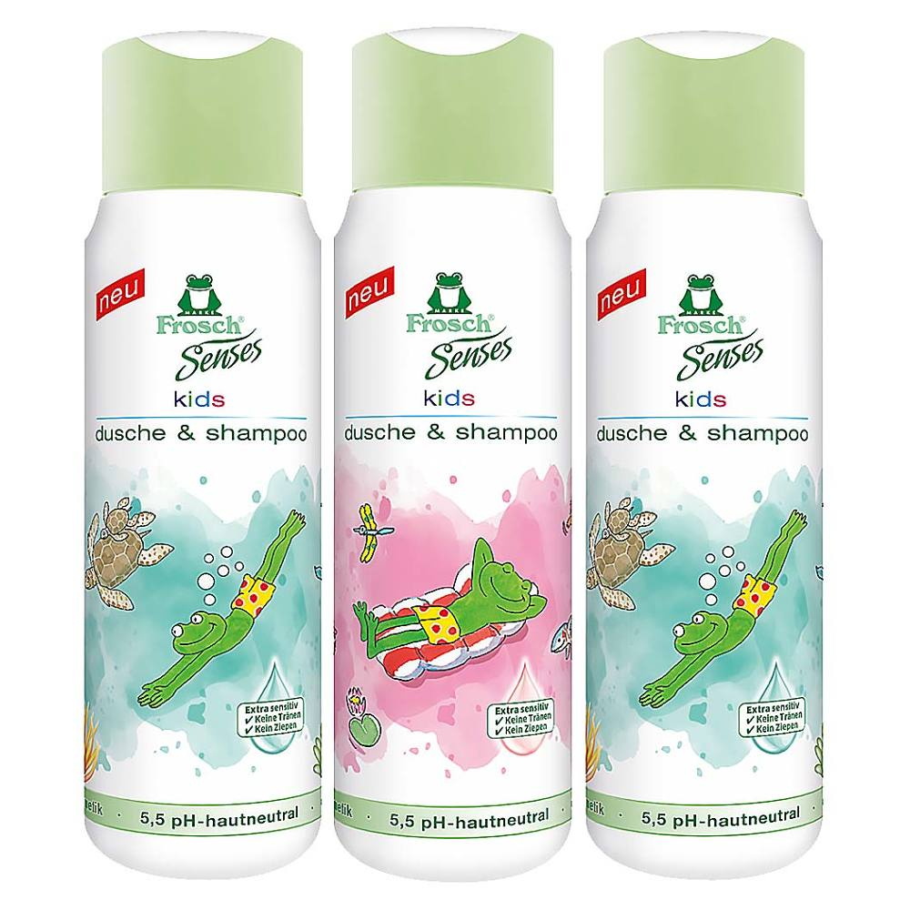 E-shop FROSCH EKO Senses Sprchový gel a šampon pro děti 300 ml
