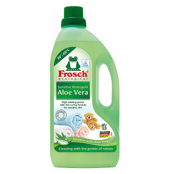 FROSCH  EKO Prací prostředek sensitive Aloe vera 1500 ml