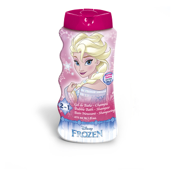 EP LINE Frozen 2 v 1 pěna do koupele a šampón 475 ml