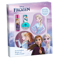 EP LINE Frozen beauty set zrcátko + balzám na rty + lak na nehty + lesk na rty