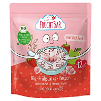 FRUCHTBAR Cereálie srdíčka s jahodami a jablkem 12m+ BIO 125 g
