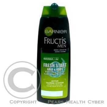 Fructis šampon 250ml Men vlasy a tělo