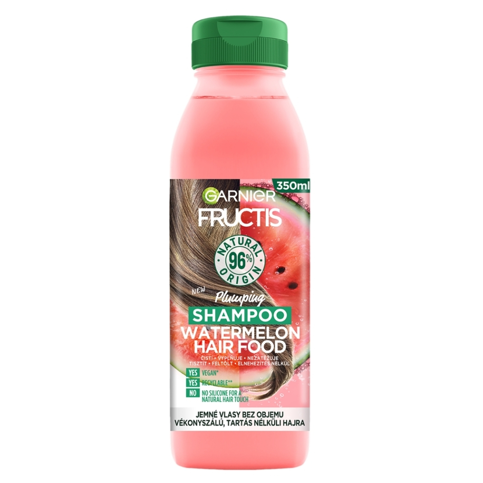 E-shop GARNIER FRUCTIS Hair Food Šampon na vlasy Watermelon Plumping 350 ml