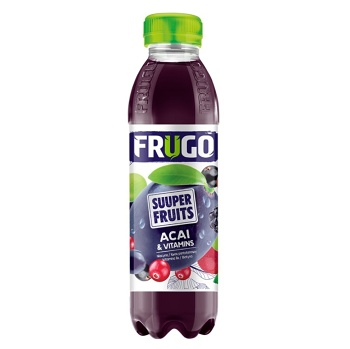 FRUGO Suuper fruits Acai nápoj 500 ml, expirace