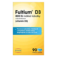 FULTIUM D3 800IU 90 měkkých tobolek