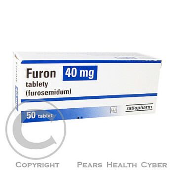 FURON 40 MG  50X40MG Tablety