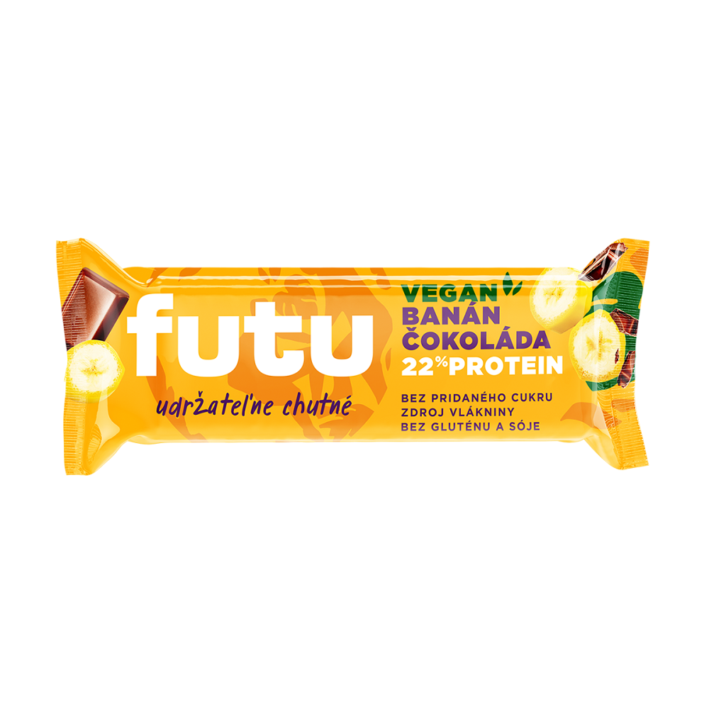 FUTU Banánovo-čokoládová proteinová tyčinka 40 g