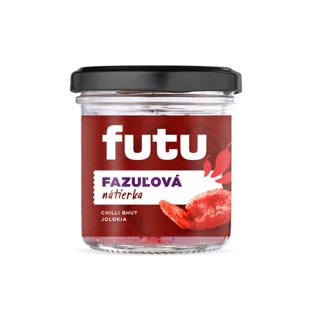 E-shop FUTU Fazolová pomazánka s extra chili 140 g