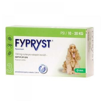 FYPRYST Spot-on pro psy (10-20 kg) 3x1.34 ml