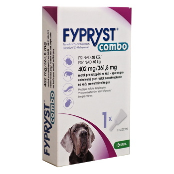 FYPRYST Combo Spot-on pro psy 402/361 nad 40 kg 4,02 ml 1 pipeta