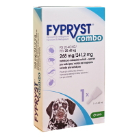FYPRYST Combo Spot-on pro psy 268/241 mg 20-40 kg 2,68 ml 1 pipeta