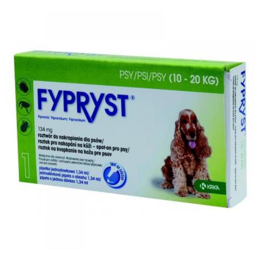 Fypryst Dogs 1 x 1.34 ml spot-on pro psy (10-20 kg)