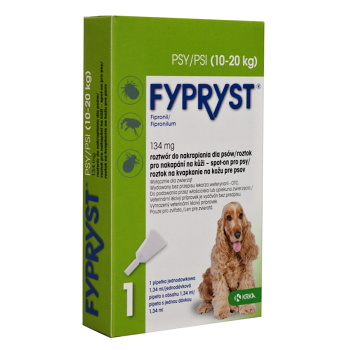 FYPRYST Spot-on pro psy 10-20 kg 1.34 ml 1 pipeta