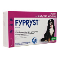 FYPRYST Spot-on pro psy více jak 40 kg 4.02 ml 1 pipeta