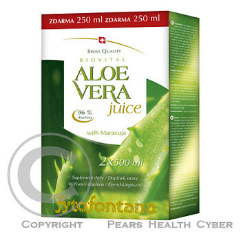 FYTOFONTANA Aloe Vera Juice dvojbalení 2x500 ml