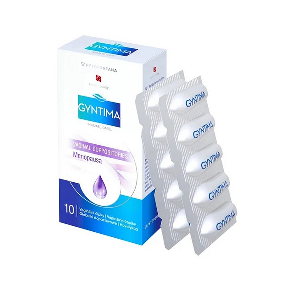 Fytofontana GYNTIMA Menopausa vag.čípky 10ks