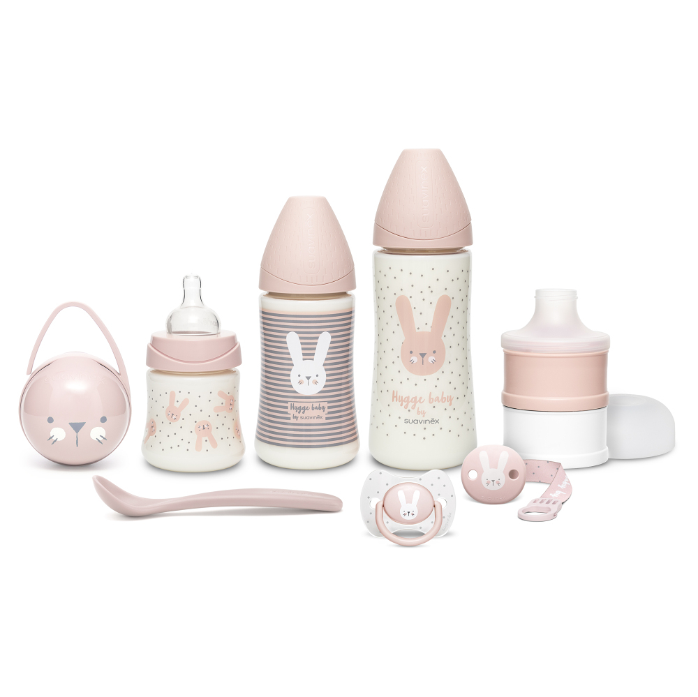 E-shop SUAVINEX Premium novorozenecký set Hygge růžová