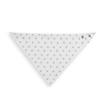 INTERBABY Dětský šátek hvězda šedá (Bryndáky)