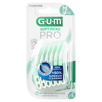 G.U.M Soft-Picks PRO Mezizubní kartáčky Medium v blistru 30 kusů (Mezizubní kartáčky)