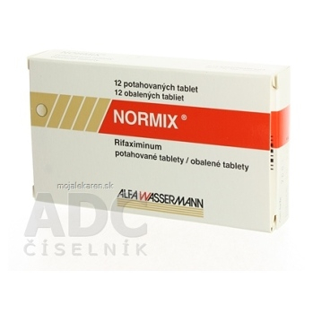 NORMIX  12X200MG Potahované tablety