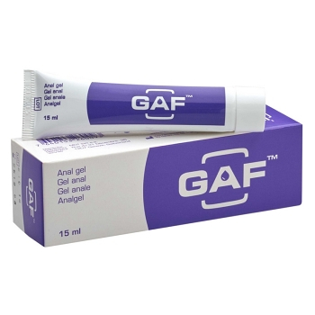 GAF Anální gel 15 ml (Na hemoroidy)
