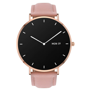 GARETT ELECTRONICS Smartwatch Verona zlatá růžový řemínek chytré hodinky (Chytré hodinky)