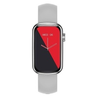 GARETT ELECTRONICS Smartwatch Action stříbrná chytré hodinky