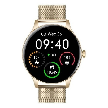 GARETT ELECTRONICS Smartwatch Classy zlatá ocel chytré hodinky