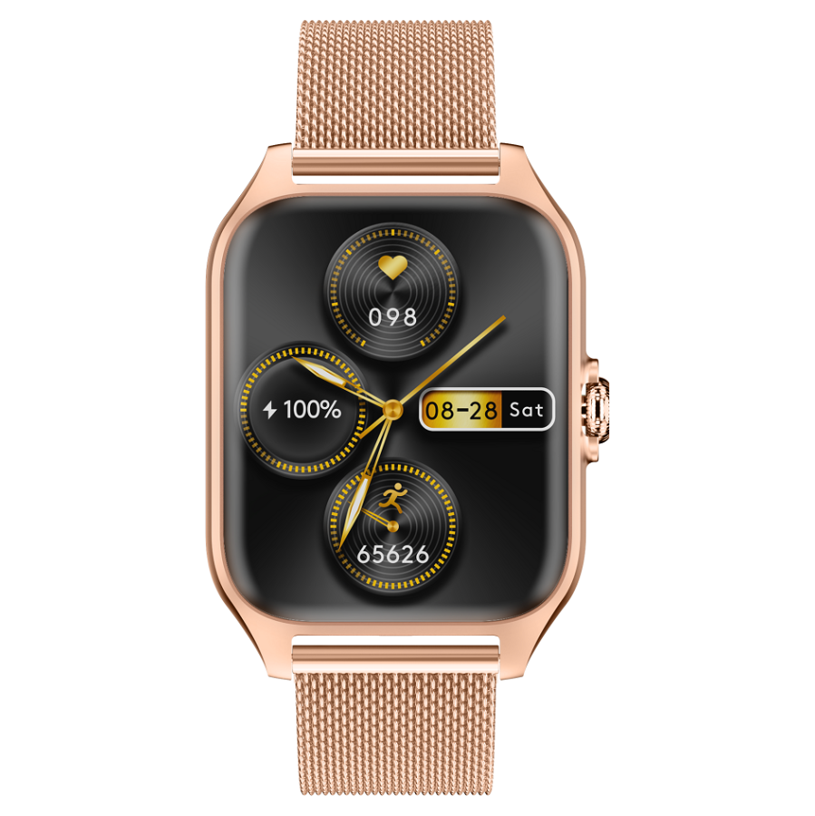 E-shop GARETT Smartwatch GRC Activity 2 gold chytré hodinky