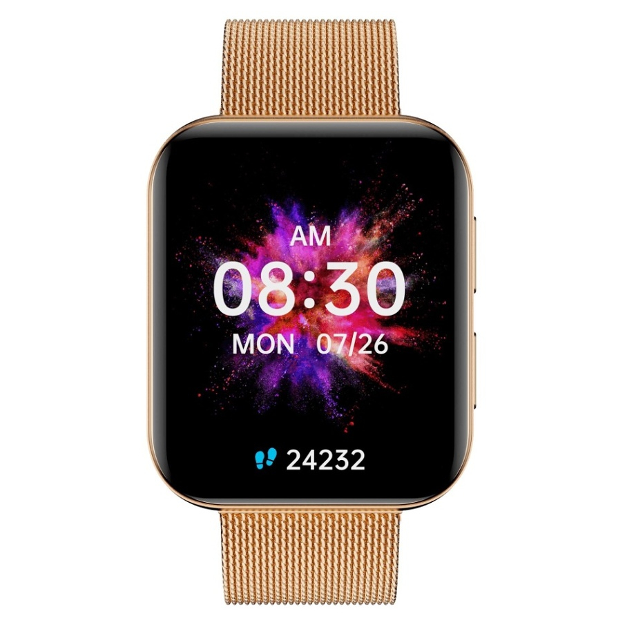 E-shop GARETT Smartwatch GRC MAXX Gold steel Chytré hodinky