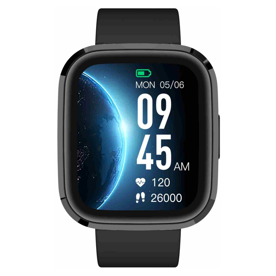E-shop GARETT Smartwatch GRC STYLE Black Chytré hodinky, rozbalené