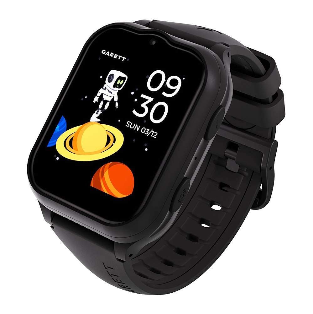 GARETT Smartwatch kids eSIM 4G black chytré hodinky