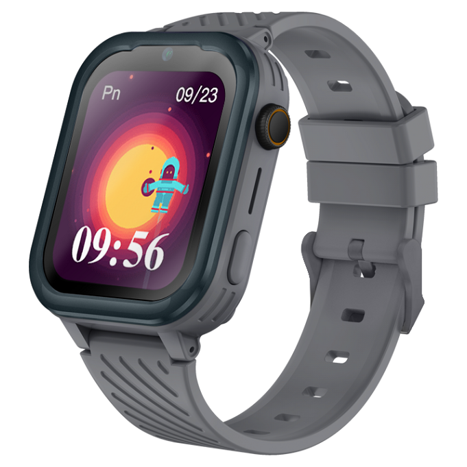 Levně GARETT Smartwatch Kids Essa 4G Grey chytré hodinky