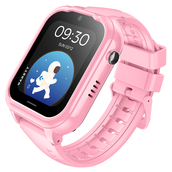 GARETT Smartwatch Kids Essa GO 4G růžová chytré hodinky (Chytré hodinky) - Dobíjecí, S kamerou, Bluetooth