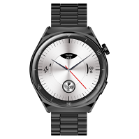 GARETT Smartwatch V12 Black steel Chytré hodinky