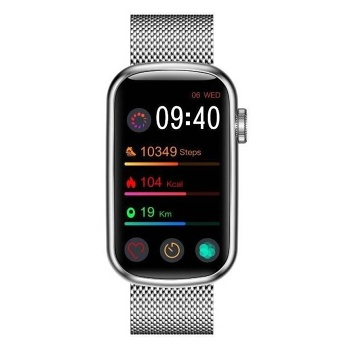 GARETT ELECTRONICS Smartwatch Wave RT stříbrná ocel chytré hodinky