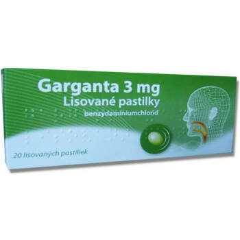 GARGANTA 3mg orm.pas.cmp. 20x3 mg