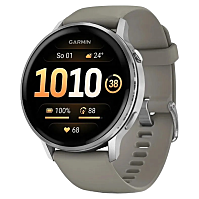 GARMIN Venu 4 - 45 mm Silver/Silver Gray chytré hodinky