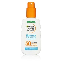 GARNIER Ambre Solaire Sensitive Advanced Hypoallergenic SPF50+ Opalovací sprej 150 ml