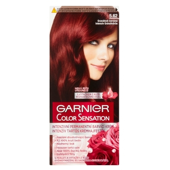 GARNIER Color Sensation Intenzivní permanentní barvící krém 5.62 Granátově červená